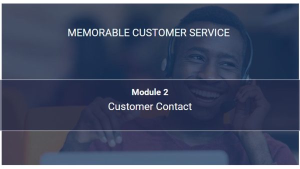 Customer Contact