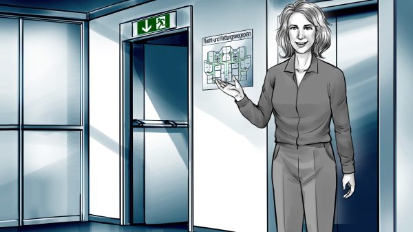 Brandverh√ºtung und Verhalten im Brandfall: Click & Learn
