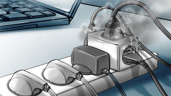 Elektrische Gef√§hrdungen beim Mobilen Arbeiten: Click & Learn