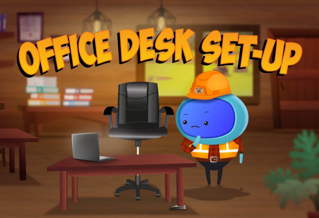Office Desk Set Up