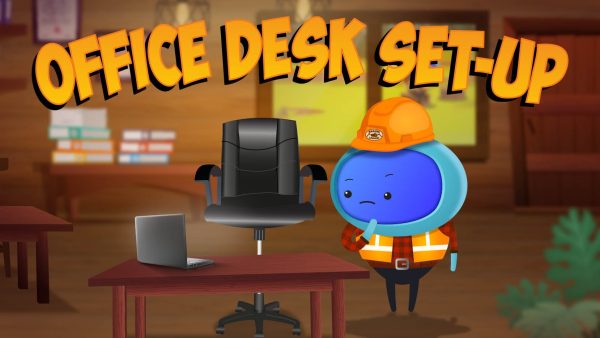 Office Desk Set Up