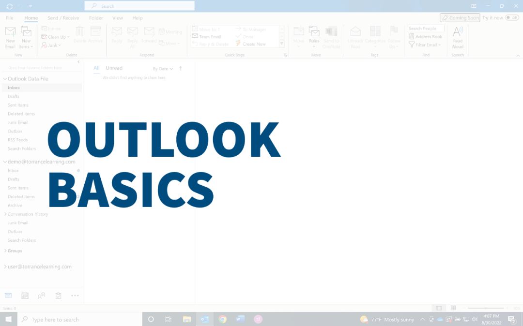 Outlook Basics - Complete Course (Gated)