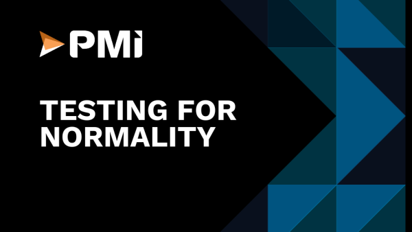 Lean Six Sigma Black Belt: Testing for normality 25 of 48