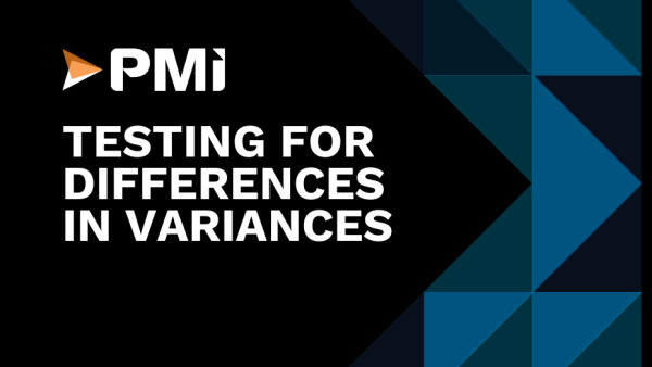 Lean Six Sigma Black Belt: Testing for differences in variances 26 of 48