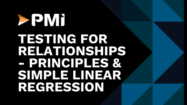 Lean Six Sigma Black Belt: Testing for relationships - principles & simple linear regression 32 of 48