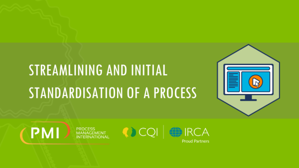 Lean Six Sigma Green Belt: Streamlining and Initial Standardisation of a Process 12 of 27