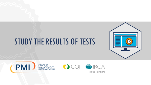 Lean Six Sigma White Belt: Study the Results of Tests 14 of 14