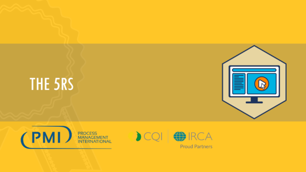 Lean Six Sigma Yellow Belt: The 5Rs 14 of 26