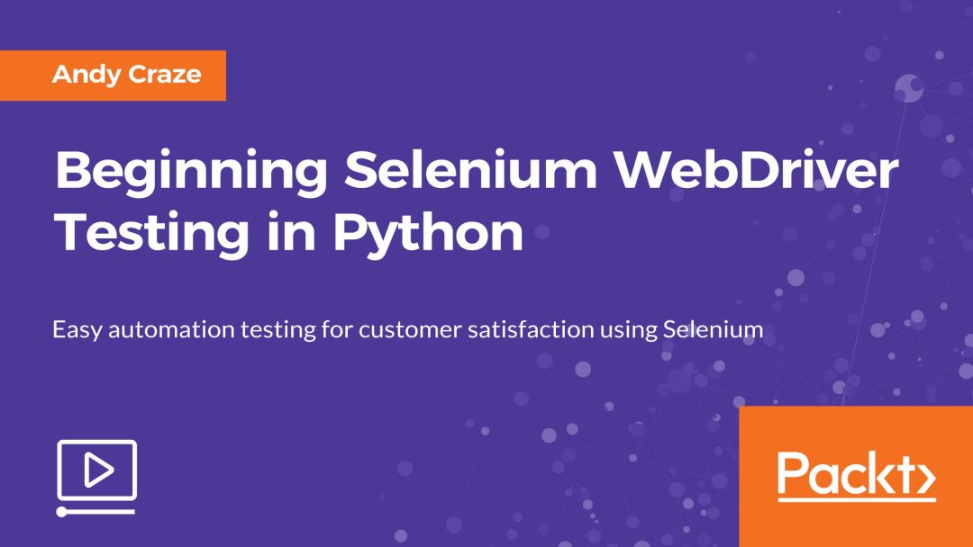 Beginning Selenium WebDriver Testing in Python