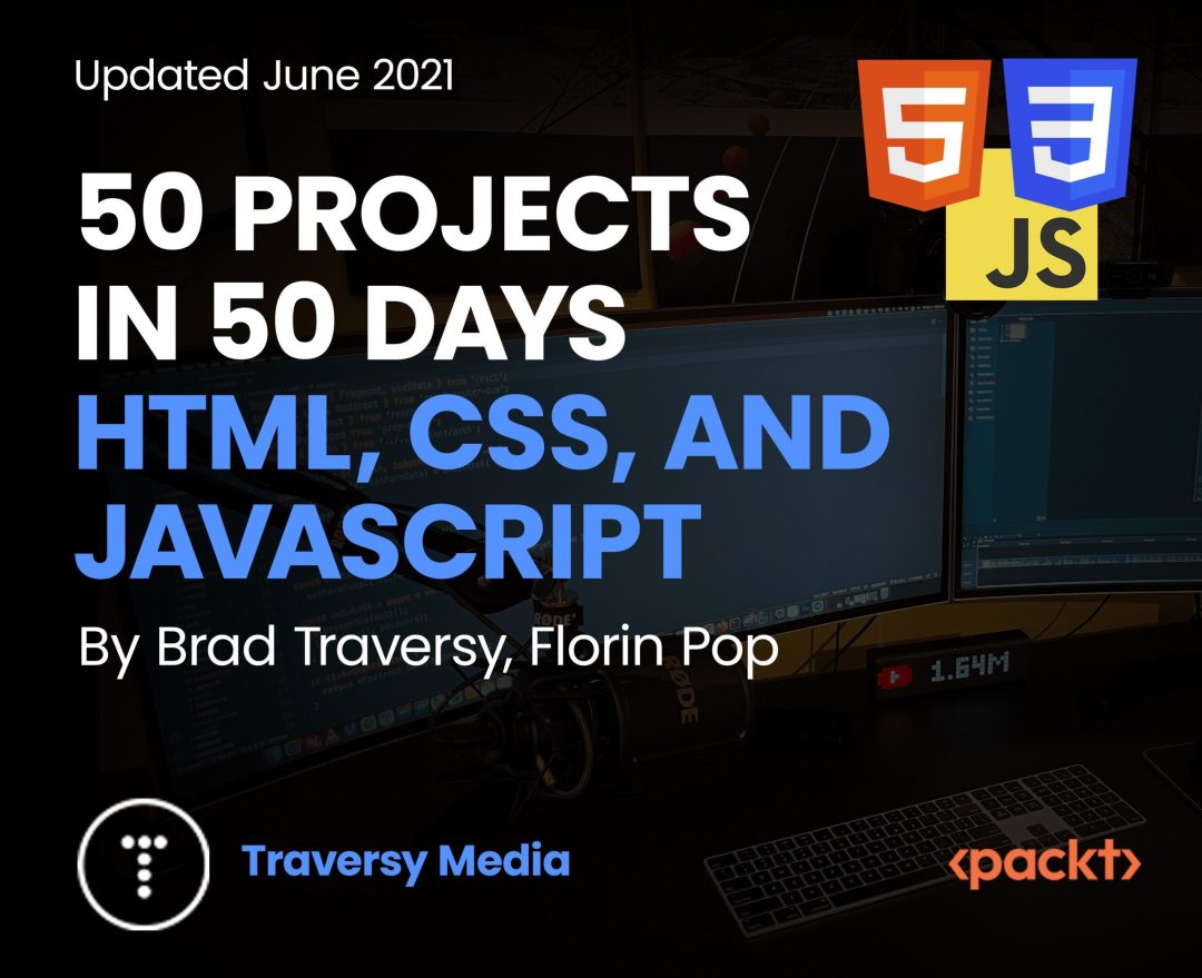 50 Projects in 50 Days: HTML, CSS, and JavaScript