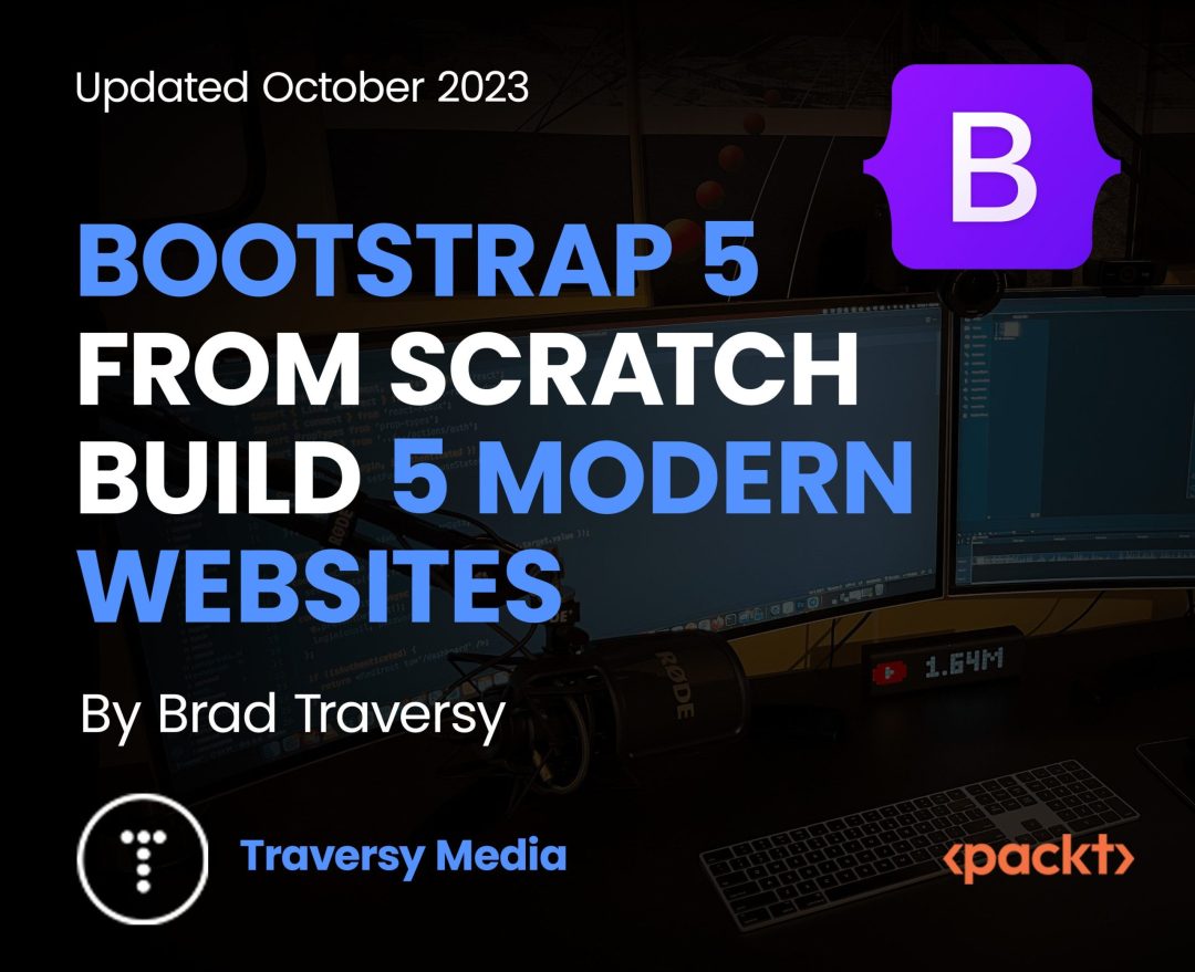 Bootstrap 5 From Scratch: Build 5 Modern Websites