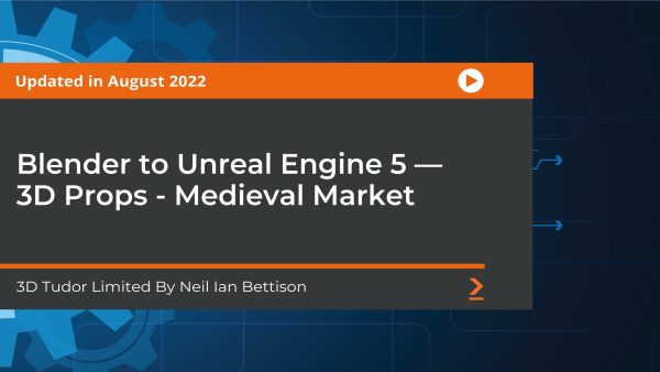 Blender to Unreal Engine 5: Part 2. 3D Props - Medieval Market