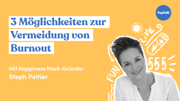 3 M√∂glichkeiten zur Vermeidung von Burnout