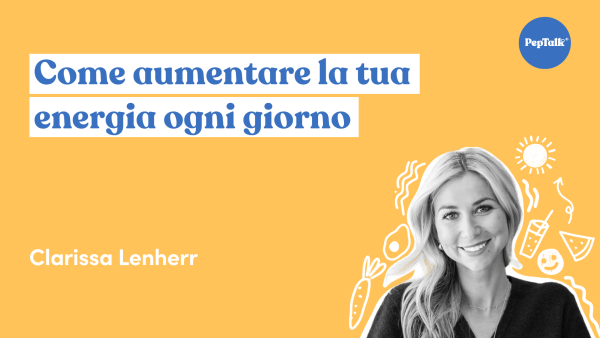 Come aumentare la tua energia ogni giorno