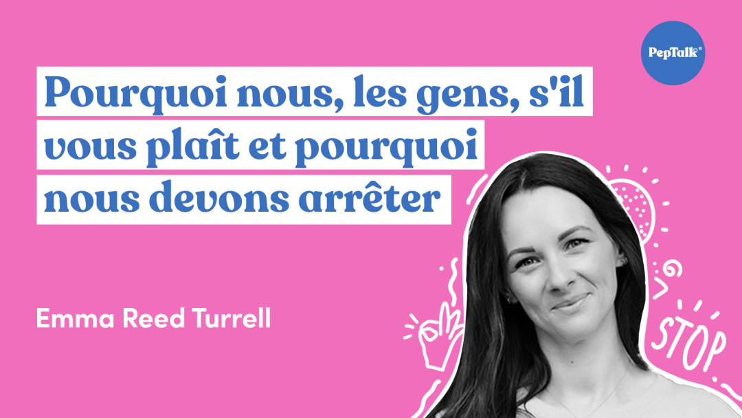 Pourquoi nous, les gens, s'il vous plaiÃÇt et pourquoi nous devons arreÃÇter