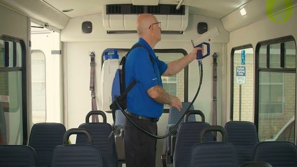 Hospital Environmental Services: How to Clean a Shuttle Bus