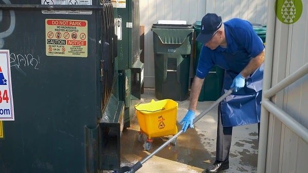 Environmental Services for Senior Living: Cleaning and Maintaining the Dumpster Area