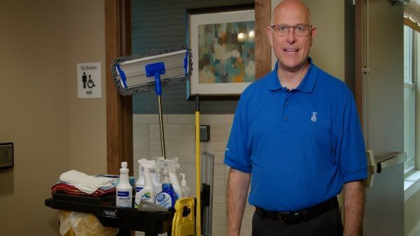 Hospital Environmental Services: How to Clean a Public Restroom