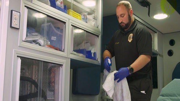 Hospital Environmental Services: How to Clean an Ambulance