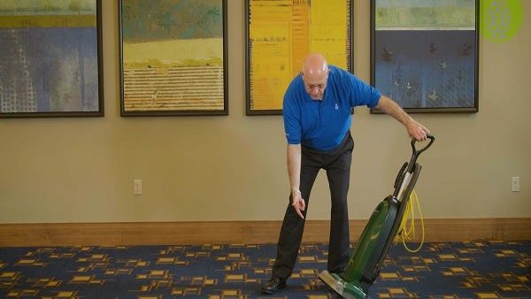 Hospital Environmental Services: Vacuuming Carpet