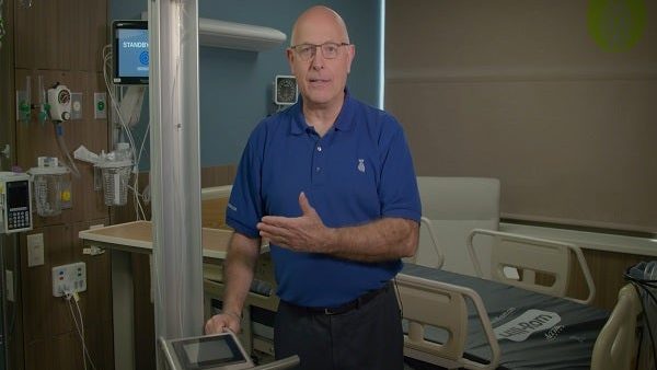 Hospital Environmental Services: UV Light Disinfecting Technique
