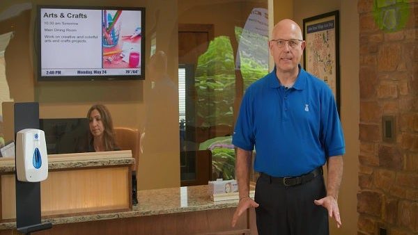 Environmental Services for Senior Living: How to Clean a Reception Area