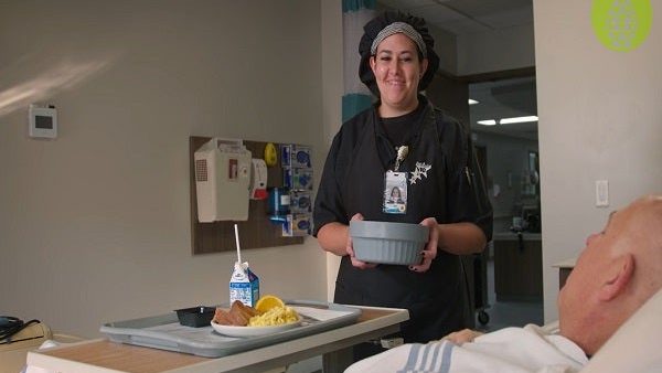Hospital Foodservices Patient Services: Delivering a Tray