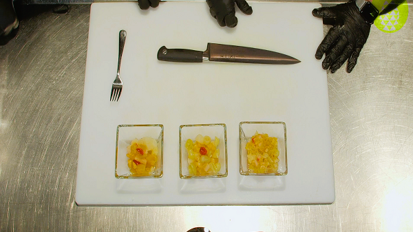 IDDSI Culinary Basics: Testing and Plating Fruit Cocktail - Levels EC7, 6 and 5