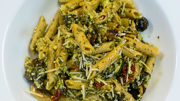 Meatless Eats: A Plant-Based Cooking Series - Pesto Pasta Salad