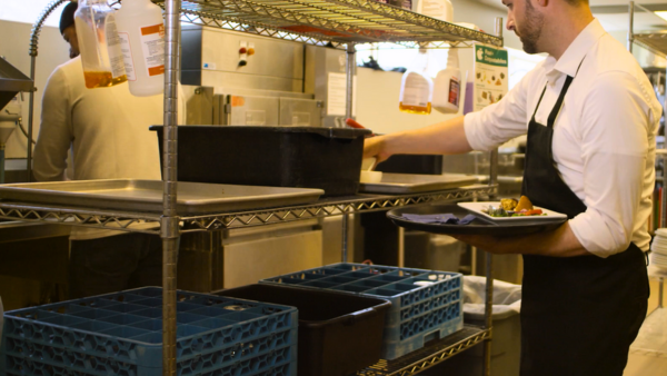 Essentials for Front of House Service: Bussing Station Setup