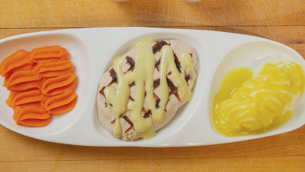 Pineapple Purée Program: How to Plate Pork Cutlet