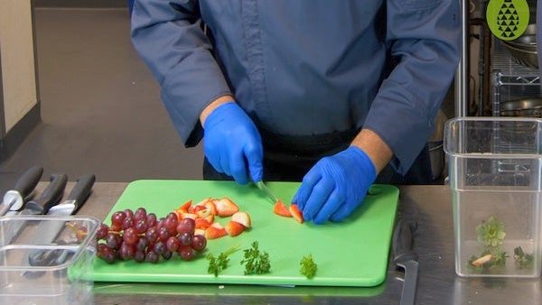 Culinary: Basics - Knife Cuts - Strawberries
