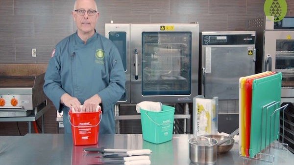 CMS Food Service: Core Competencies - Keeping Your Work Station Clean