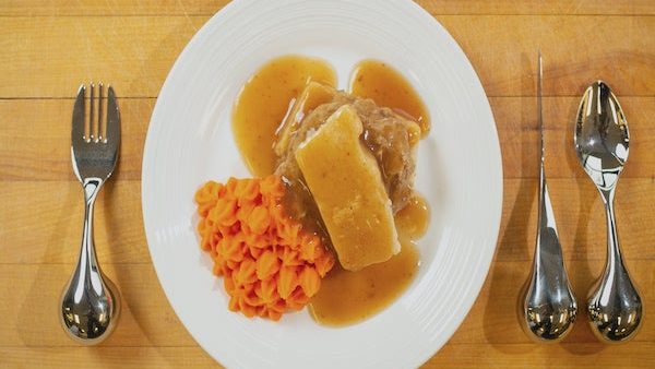 Pineapple Purée Program: How to Plate Bread Purée
