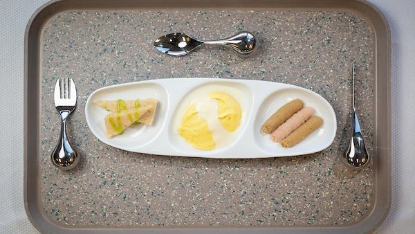 Pineapple Purée Program: How to Plate Eggs and Toast Purée