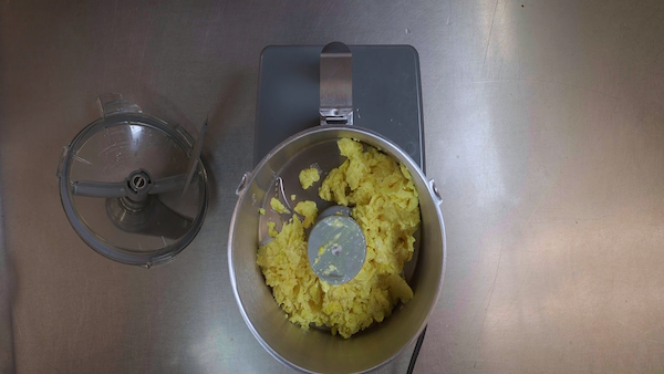 Pineapple Purée Program: How to Purée Scrambled Eggs