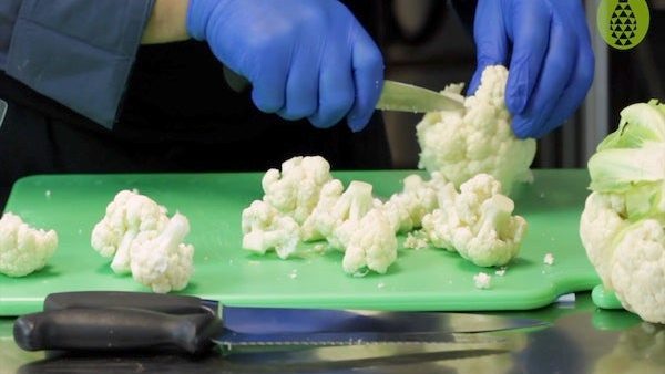 Culinary: Basics - Knife Cuts - Cauliflower