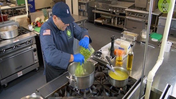 Culinary: Advanced - Soups - Chicken Stock Soup