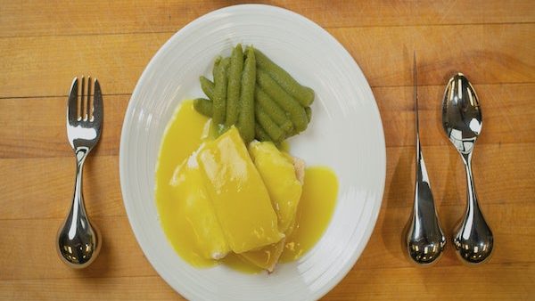 Pineapple Purée Program: How to Plate Turkey Purée