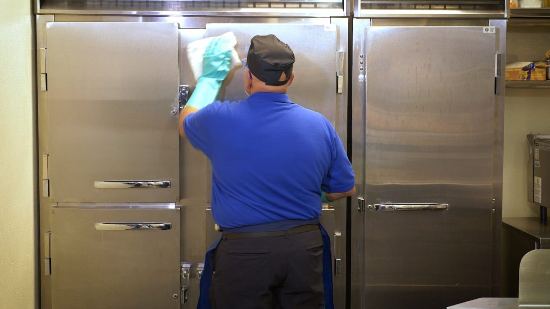 Commercial Kitchen Cleaning: Cleaning Reach-In Coolers and Freezers