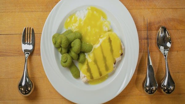 Pineapple Purée Program: How to Plate Purée Chicken