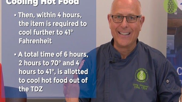 CMS Food Service: Core Competencies - Keeping Food Safe From the Temperature Danger Zone (TDZ)