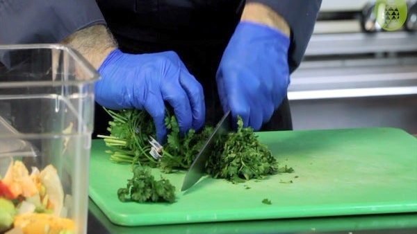 Culinary: Basics - Knife Cuts - Parsley