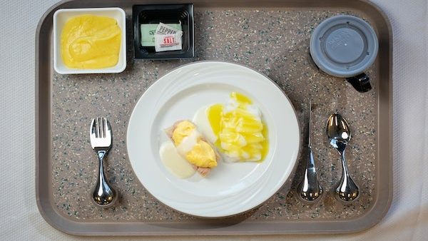 Pineapple Purée Program: How to Plate Breakfast Sandwich Purée