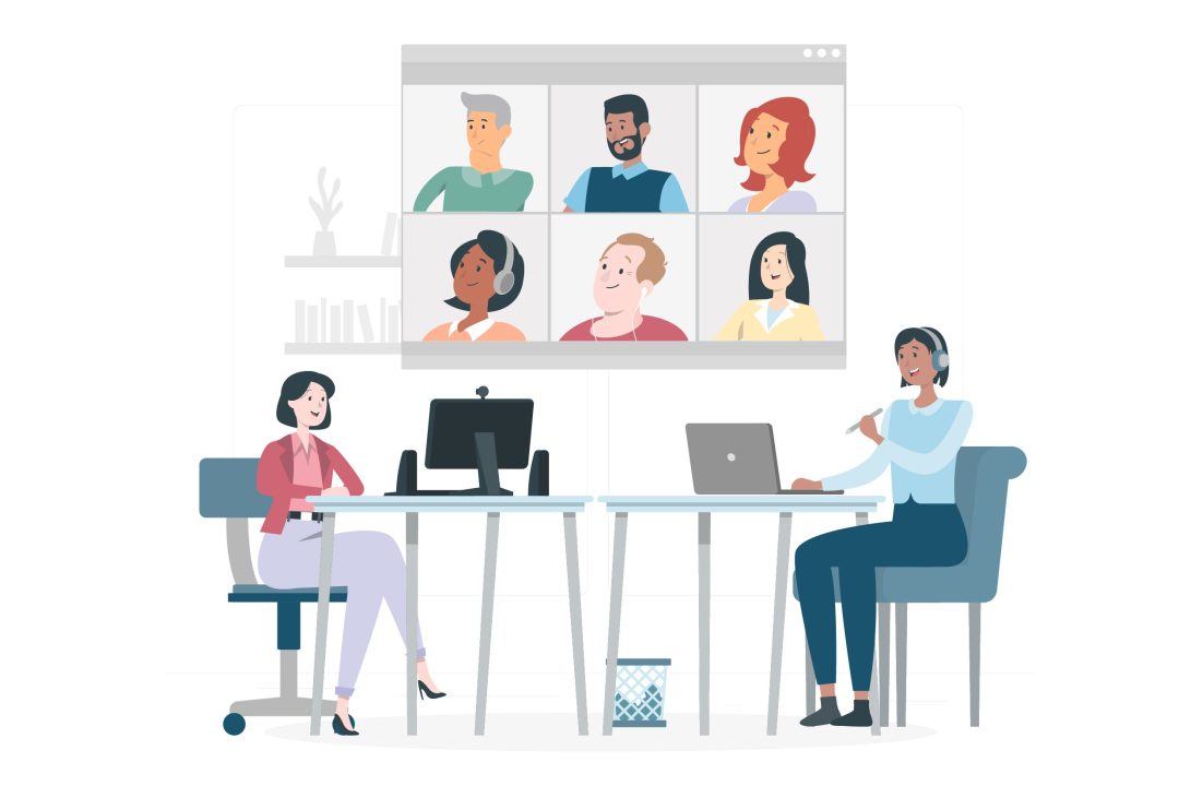 Hybride Meetings inklusiv und st√∂rungsfrei abhalten