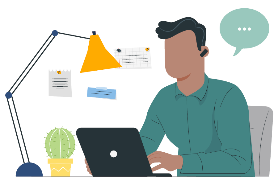 Establecer un primer contacto con un cliente