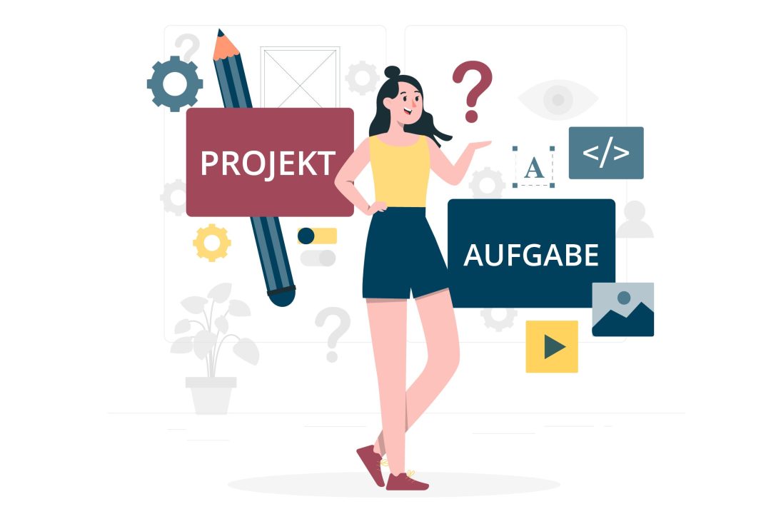 Ein Projekt von einer Aufgabe unterscheiden