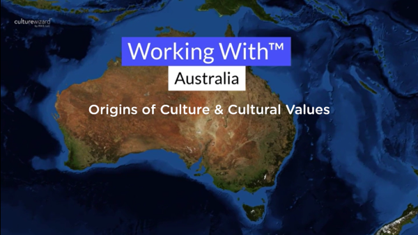 Working With‚Ñ¢ Australia: Origins of Culture & Cultural Values