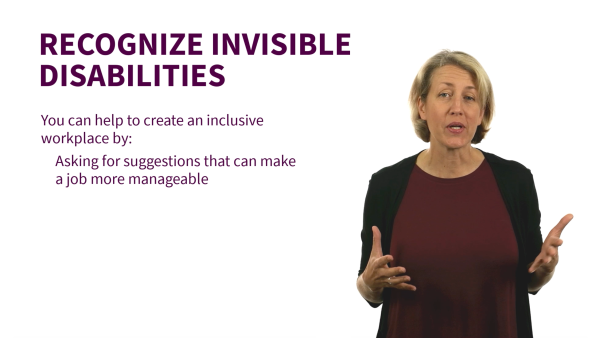 Invisible Disabilities: Recognize Invisible Disabilities