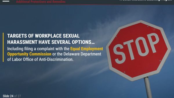 The Consequences of Sexual Harassment‚Ñ¢ (Delaware - Employee)
